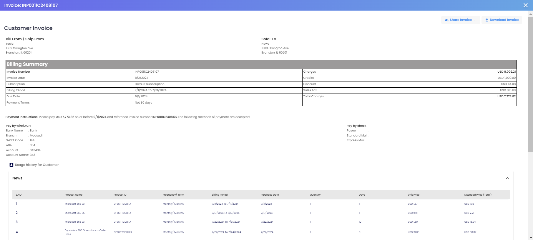 Inspyrus Invoices INVOICES | MSP Hub