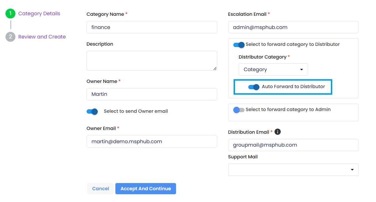 Auto Forward alt text