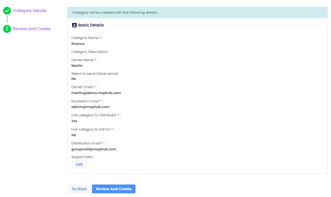 Category Review and Create alt text